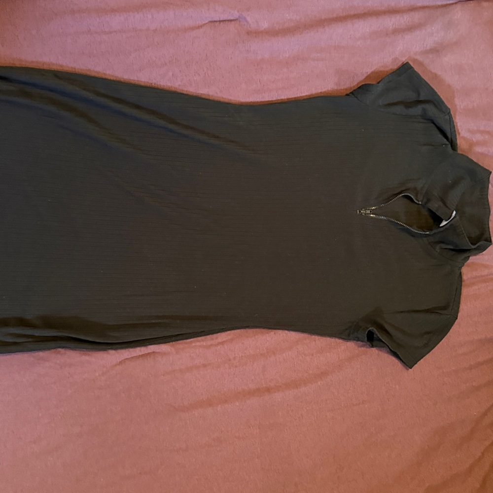 Black Turtleneck Dress